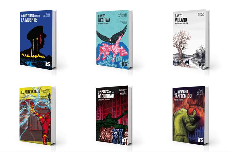 Portadas de los libros de 25 para el 25, de Fondo de Cultura EconómicaGentileza