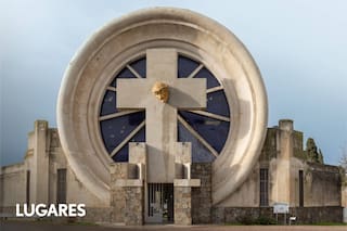 El pueblo bonaerense con menos de dos mil habitantes y más obras de Francisco Salamone