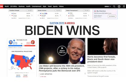 Portal web CNN