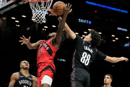 Porter y Clowney lideran a los Nets en la victoria 96-81 sobre los Raptors