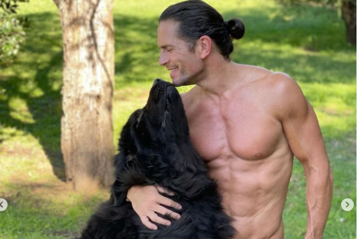 Porthos y Diego Ramos, en tiempos felices