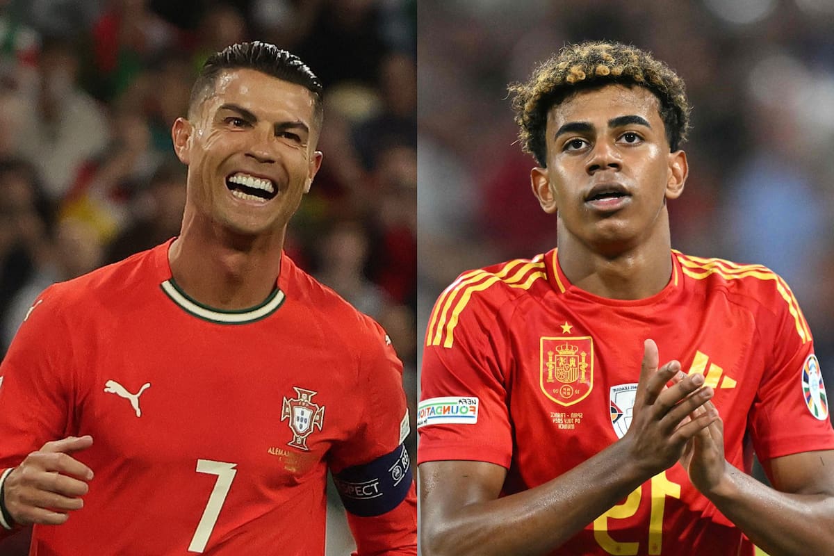 Portugal y España sotendrán la final de la Liga de Naciones con Cristiano Ronaldo y Lamine Yamal, de 40 y 17 años, como máximas figuras.