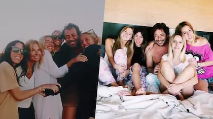 Postal de familia que los Sarkany enaltecen