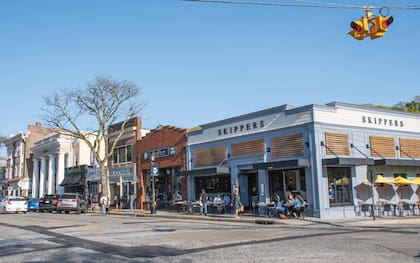 Postal de Northport en el condado de Suffolk, Nueva York