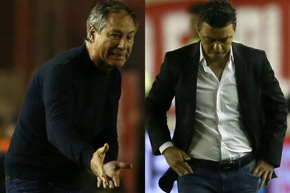 Postales del último enfrentamiento en Avellaneda: el Rojo ganó 1-0 con gol de Nicolás Domingo, con pasado en River