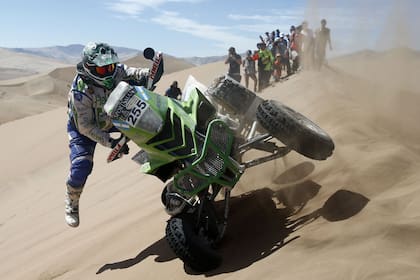 Postales que se repiten en el Dakar 2015