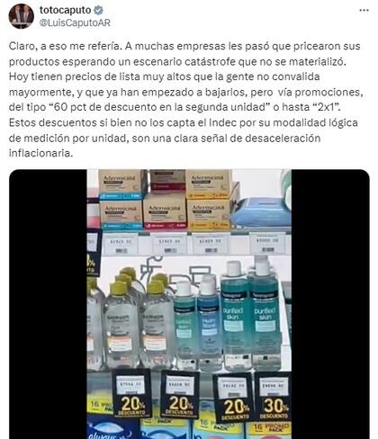 Posteo de Caputo