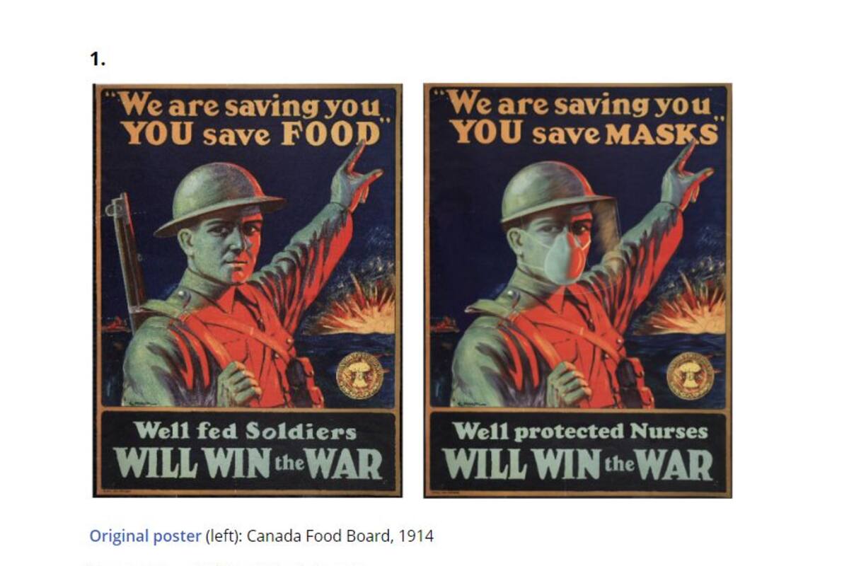 Posters vintage contra la pandemia