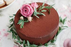Postre de chocolate sin horno