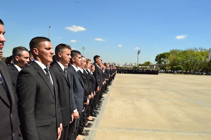 Postulantes en el Instituto Superior de Seguridad Pública (ISSP) de la Ciudad