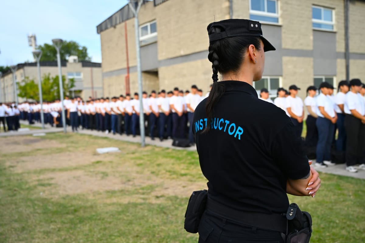 Postulantes en el Instituto Superior de Seguridad Pública (ISSP) de la Ciudad