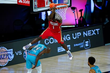 Potente y espectacular: las volcadas de Zion Williamson son estremecedoras; es el hombre llamado a dominar la NBA en la próxima década