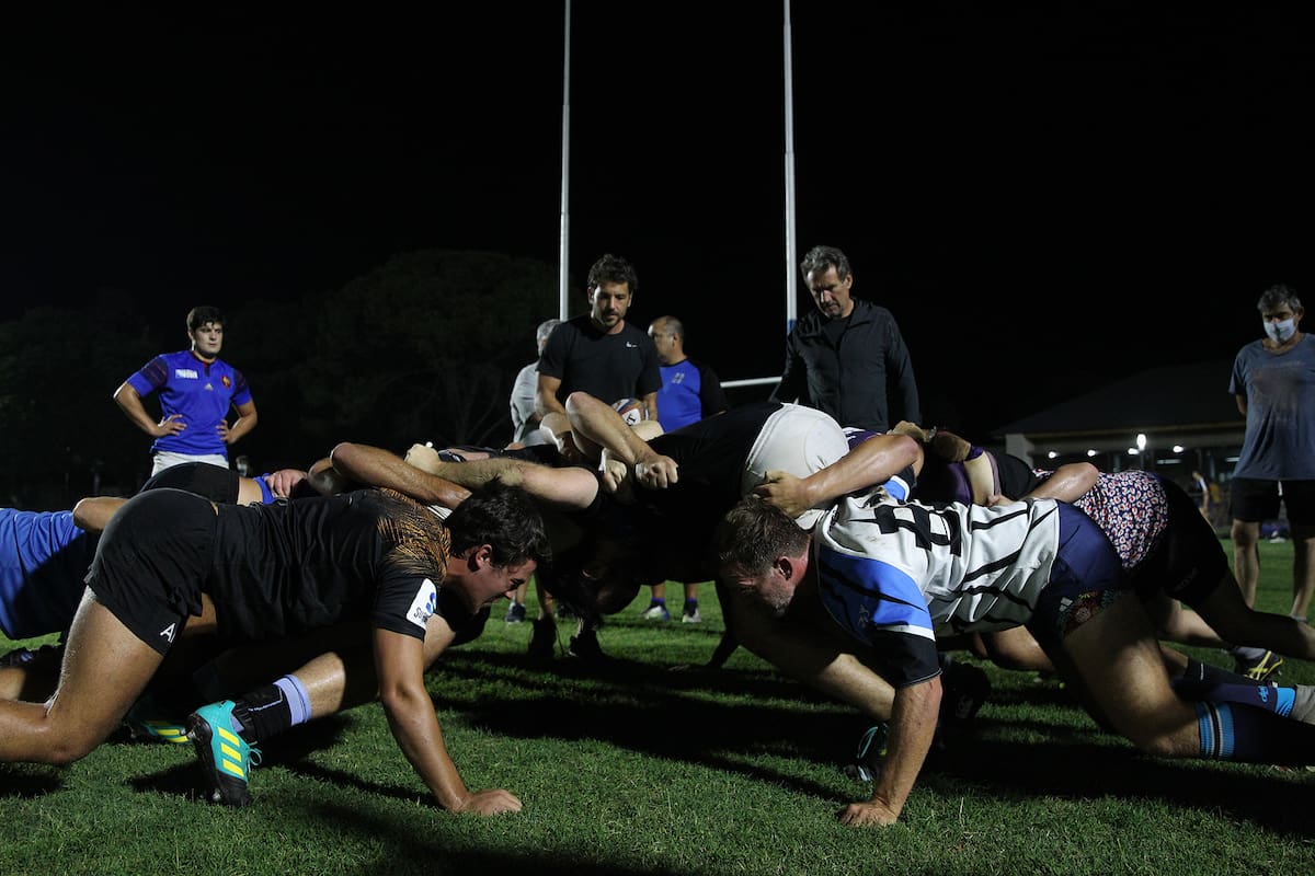 Práctica de la nueva modalidad de scrum por parte del equipo de CUBA. el 25 febrero de 2021