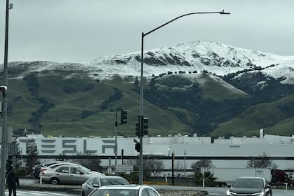 Prácticamente cualquier zona montañosa de California podría presentar nieve en las próximas horas