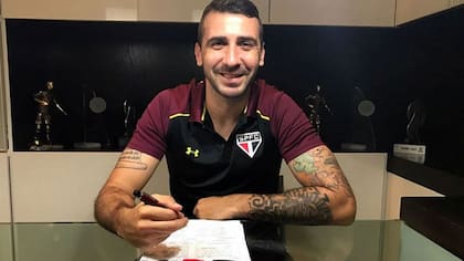 Pratto, nuevo jugador de San Pablo