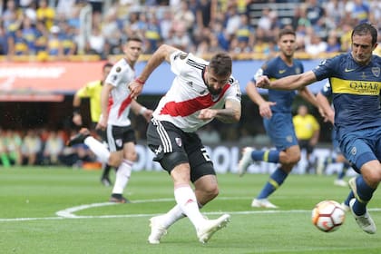 Pratto pone el partido 1 a 1 contra Boca por la primera final de la Copa Libertadores 2018
