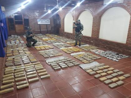 Prefectura decomisó 500 kilos de marihuana