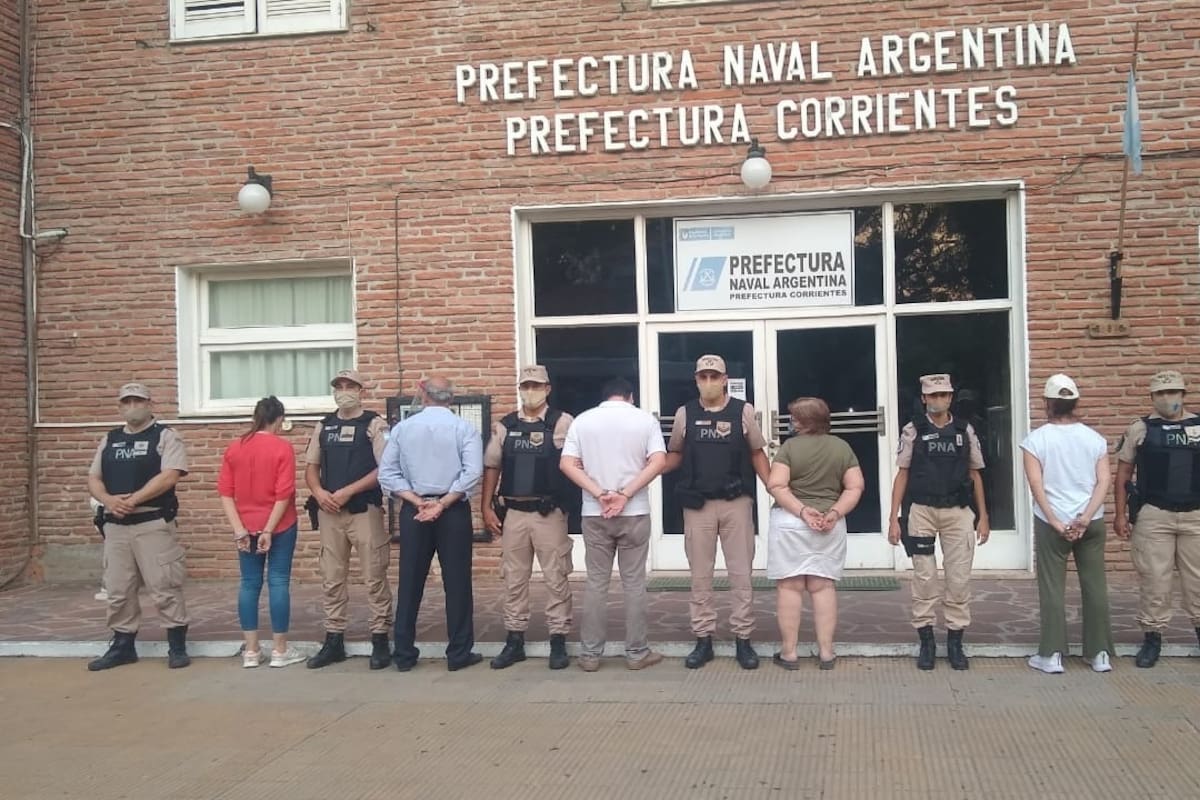 Prefectura realizó los allanamientos y detuvo a los sospechosos en la causa de la megaestafa con terrenos en Corrientes