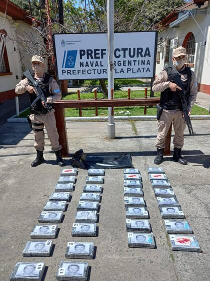 La droga secuestrada