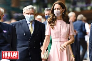 La duquesa de Cambridge, su mamá Carole y su hermana Pippa dieron clase de estilo en Wimbledon