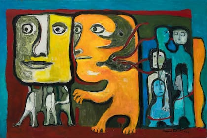 "Pregunta sin respuesta" (1986), de Raquel Forner