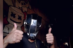 Prem Ningomba fabricó un traje en tamaño real de Iron Man