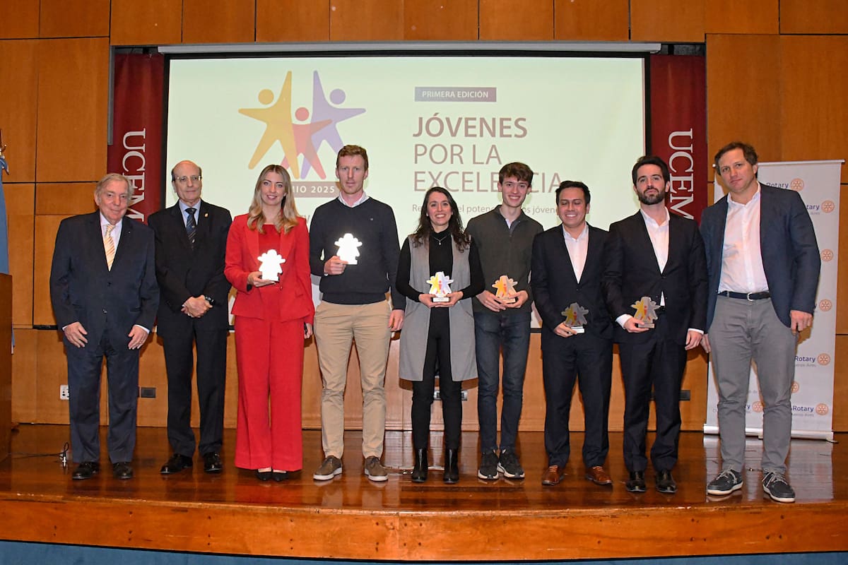 Premiados por el Rotary en la 1° Edición de Jóvenes por la excelencia