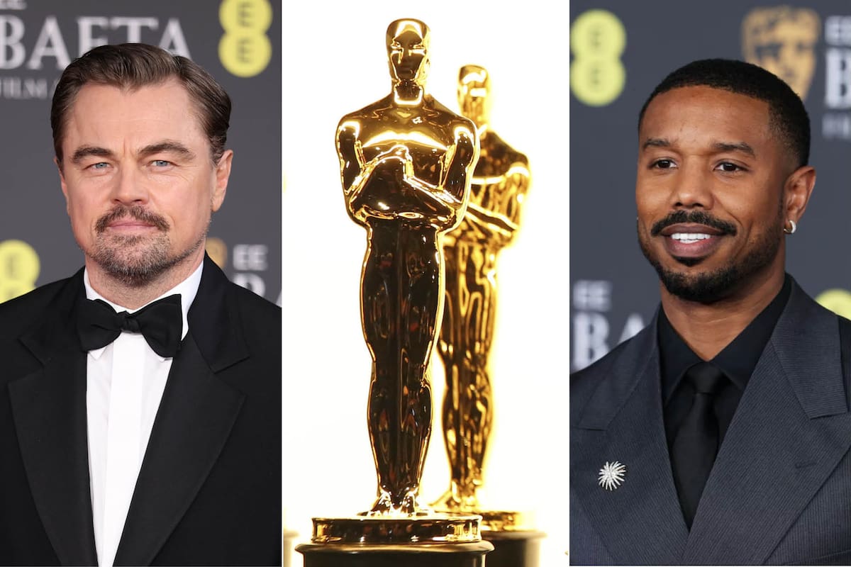 Premios Oscar. Leonardo Di Caprio y Michael B. Jordan