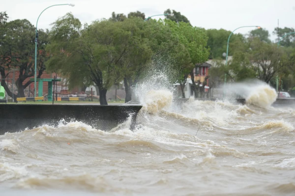 Preocupa la crecida en el Río de la Plata