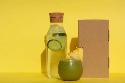 Preparar un jugo de pepino y ananá es sencillo y rápido (Foto Pexels)