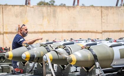 Preparativos de la Fuerza Aéreal de Israel, antes de los despegues