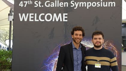 Presencia local: Jonathan Berezovsky y Gino Tubaro, únicos jóvenes argentinos que participaron activamente del foro que reúne a CEO con talentos sub 30