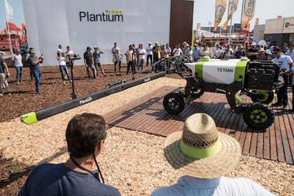 El robot de Plantium