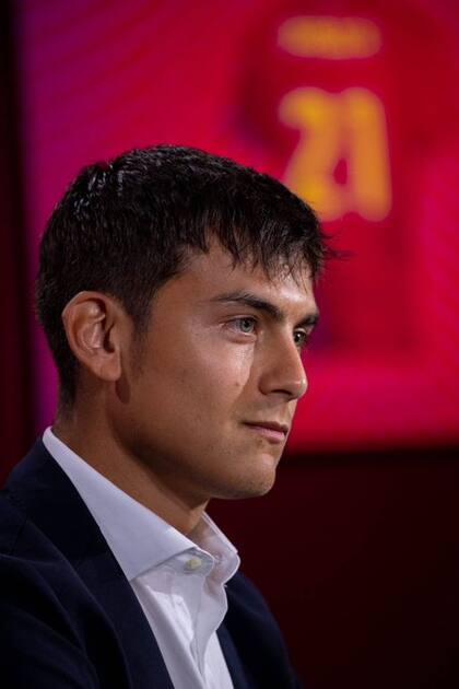 Presentación de Paulo Dybala en AS Roma