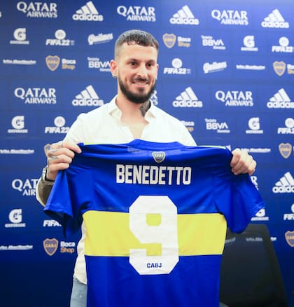 Presentación de Pipa Benedetto en Boca