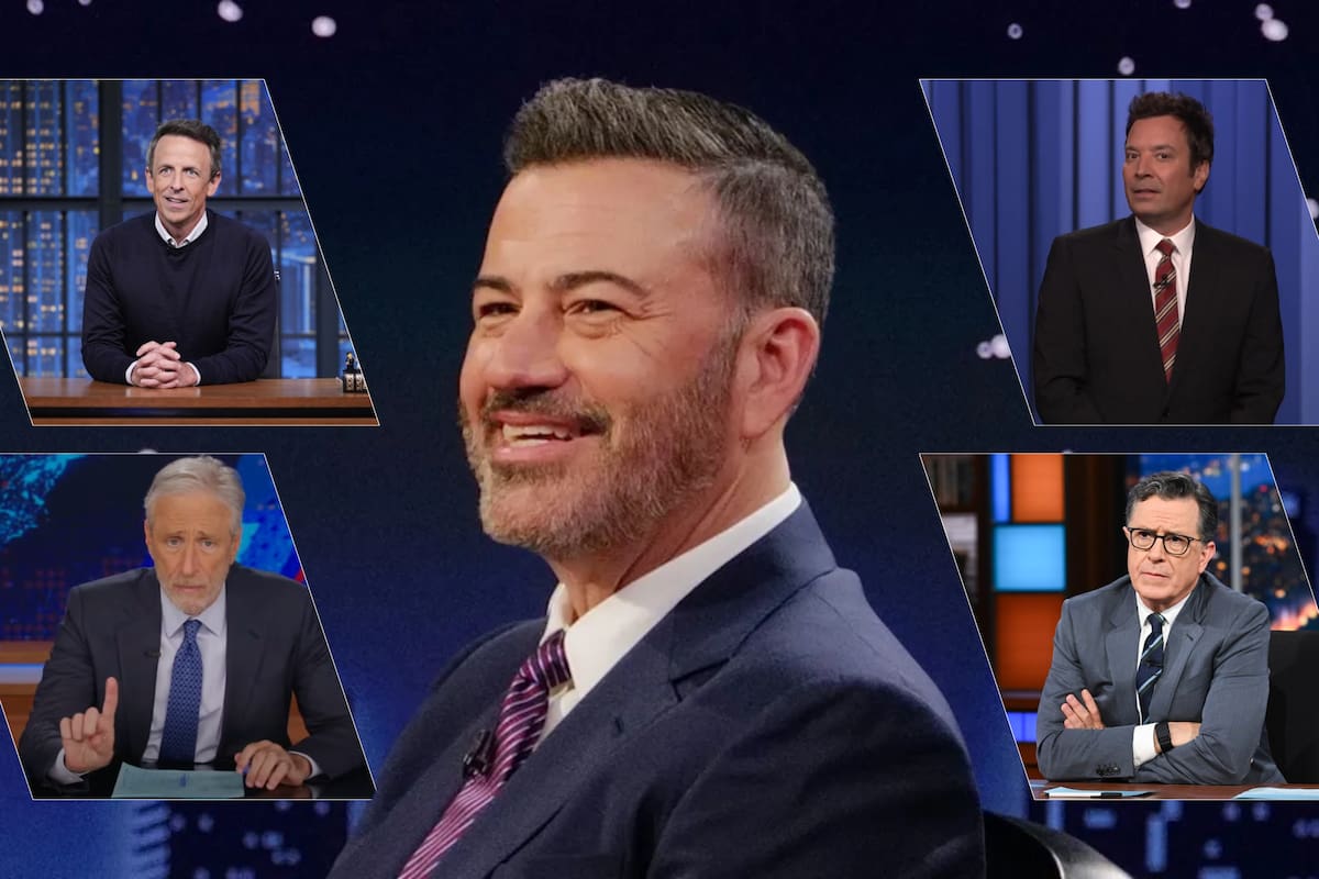 Presentadores y colegas de Jimmy Kimmel salieron al aire a defenderlo tras la avanzada del gobierno de Donald Trump sobre su programa