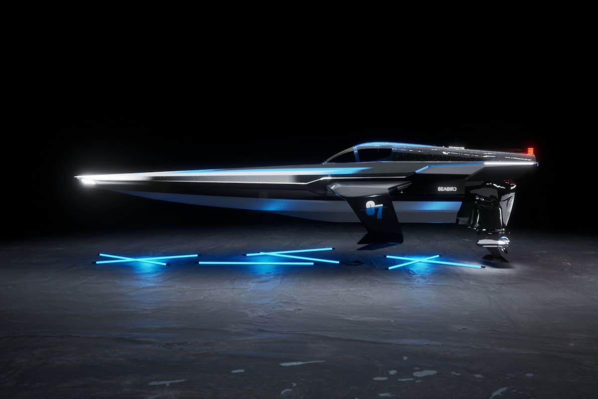 Presentan la futurista lancha 100% eléctrica que dará vida a la serie E1A simple vista la futurista embarcación parece haber sido sacada de la película Star Wars