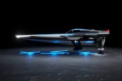 Presentan la futurista lancha 100% eléctrica que dará vida a la serie E1A simple vista la futurista embarcación parece haber sido sacada de la película Star Wars