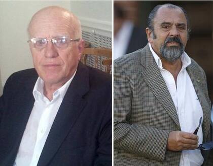 Presente y pasado: Gradín (izquierda) criticó la gestión del antecesor, Carlos Campagnoli (derecha)