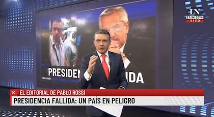 Presidencia fallida: un país en peligro. El editorial de Pablo Rossi.