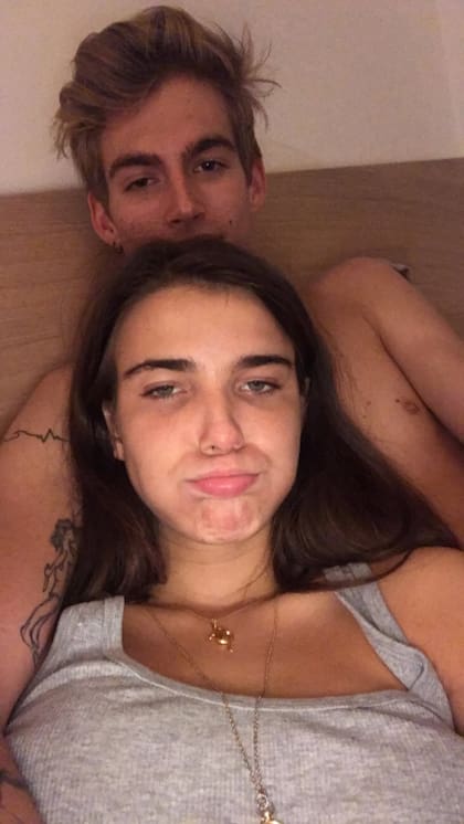 Una de las fotos con las que Charlotte D’Alessio decidió recordar a su ex, Presley Gerber