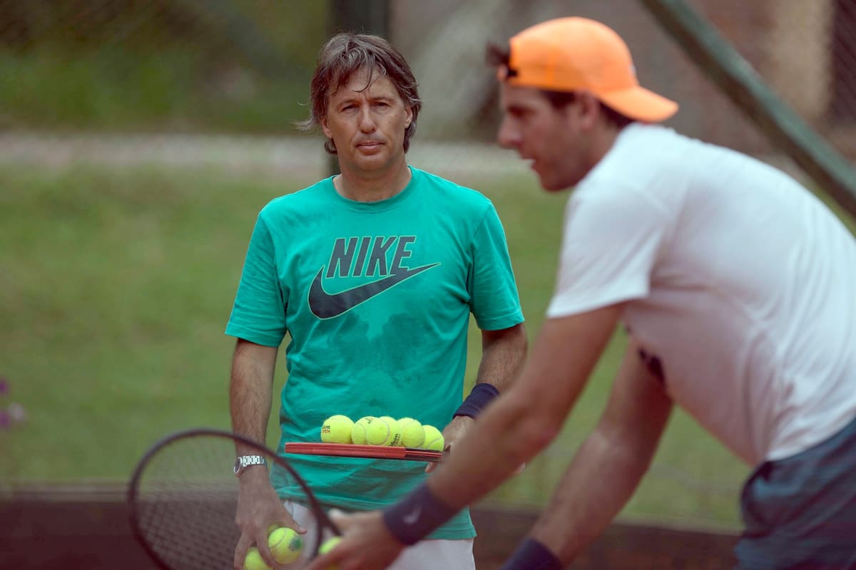 Pretemporada De Juan Martin Del Potro Junto a Franco Davin.