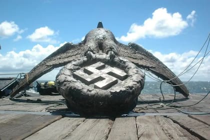 Pretenden exponer en Isla Gorriti de Punta del Este el símbolo nazi del Graf Spee