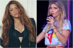 Pretendió ser Shakira, pero no todo salió como esperaba (Crédito: Instagram/@shakira/Captura de video eltrece)