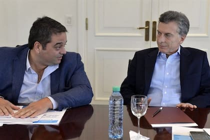 Jorge Triaca y Mauricio Macri