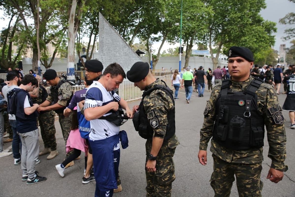 Previa Gimnasia vs Boca, ayer en La Plata.