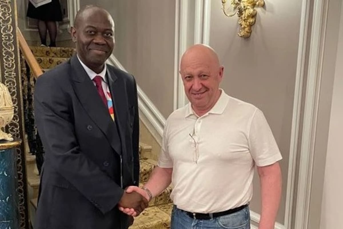 Prigozhin reapareció en St. Petersburgo