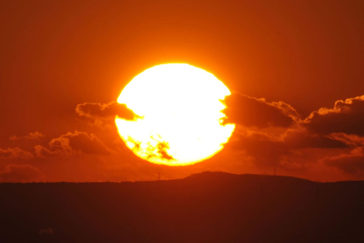Primer amanecer de 2011 en Tokio