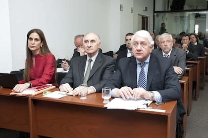 Primer día del juicio a Fernando de la Rúa por los sobornos en el Senando el 14 de agosto de 2012