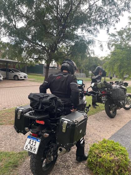 Primer día saliendo desde Córdoba, Argentina